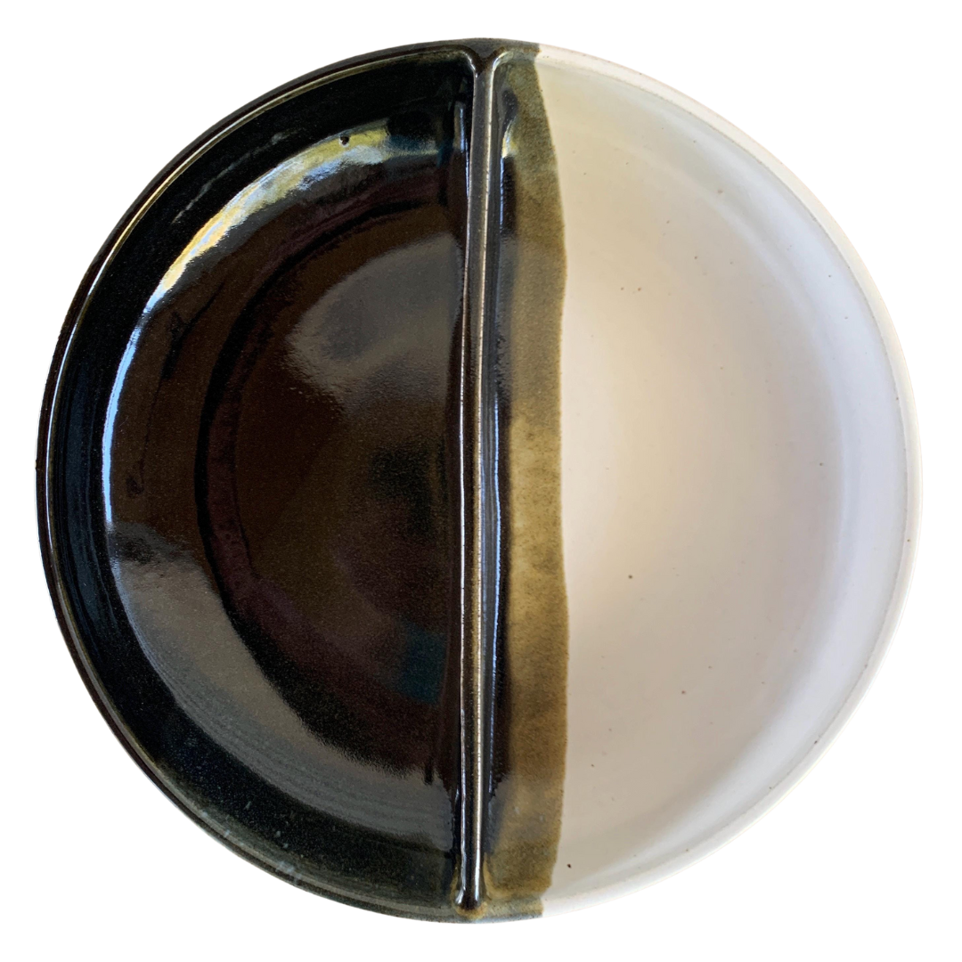 50/50 Bowl - OFS Collection fullandfulfilled 50 50 plate 50/50 bowl starch solution McDougall Program 5050 diet wfpb vegan plant based Stone Kitchenware fullandfulfilled