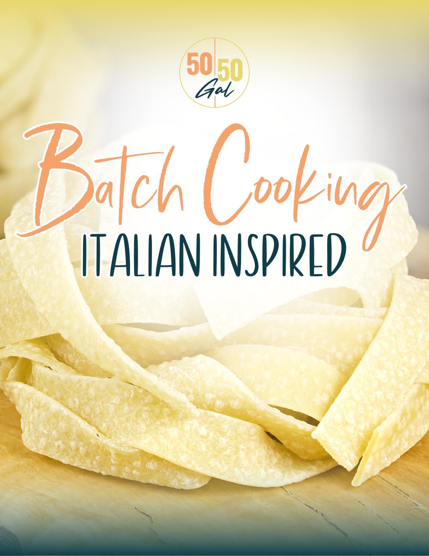 Italian Inspired Batch Cooking Class 5050 Gal 50 50 plate 50/50 bowl starch solution McDougall Program 5050 diet wfpb vegan plant based Masterclass fullandfulfilled